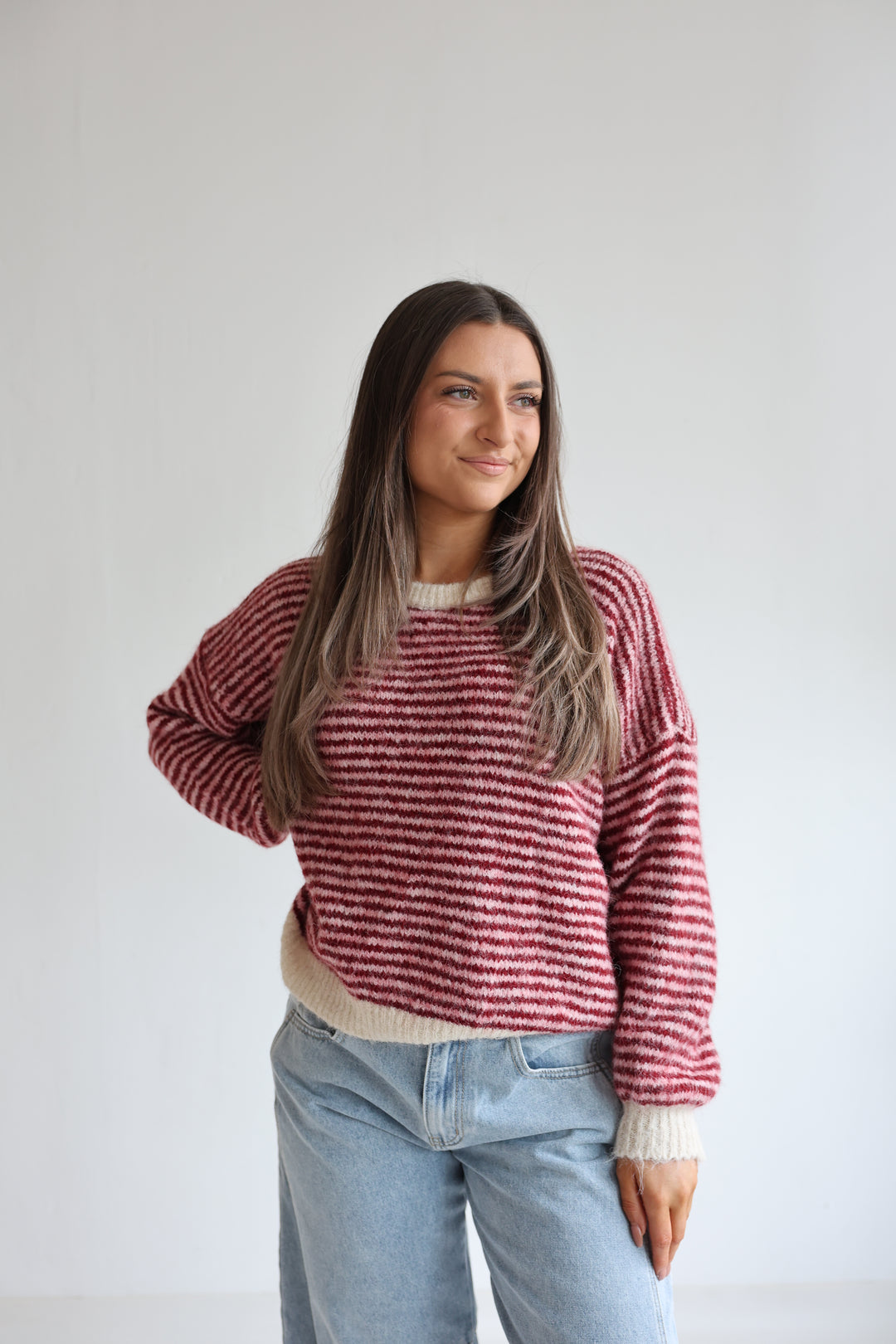 Gestreifter Pullover Moodline Knit