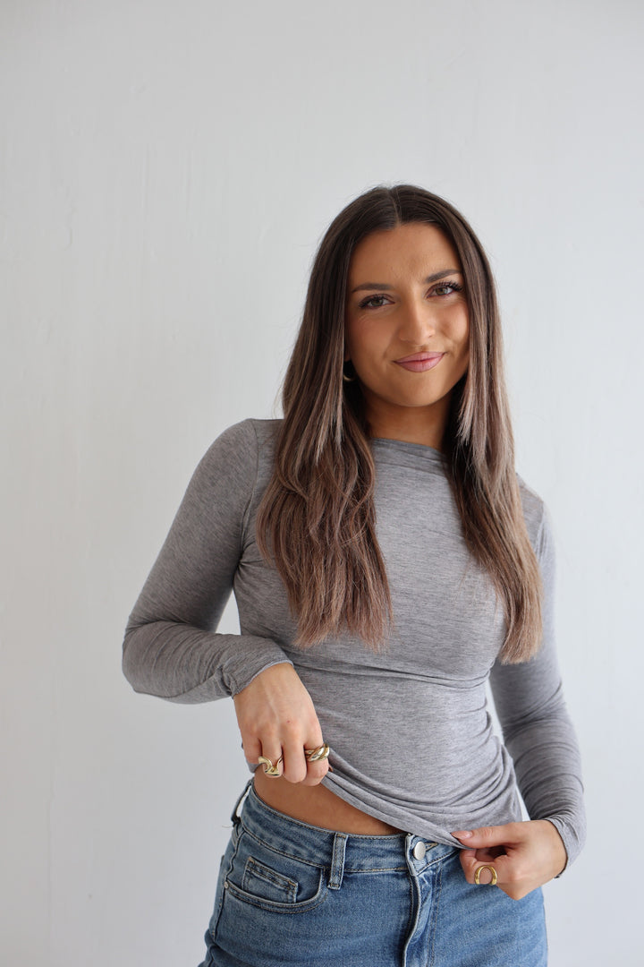 Cashmere Longsleeve Liliana (einfarbig)