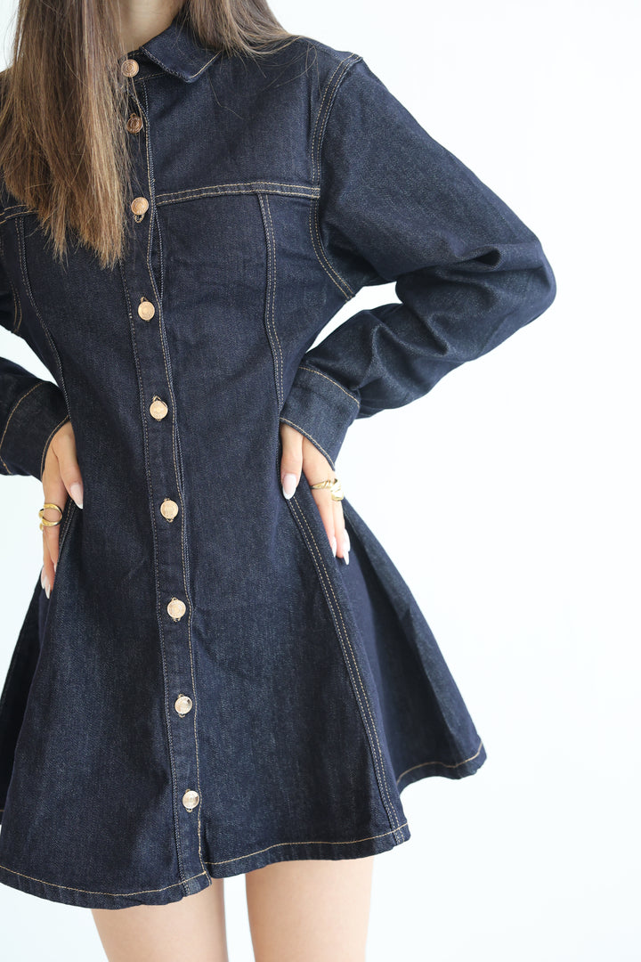 Denim Belle Mini Dress