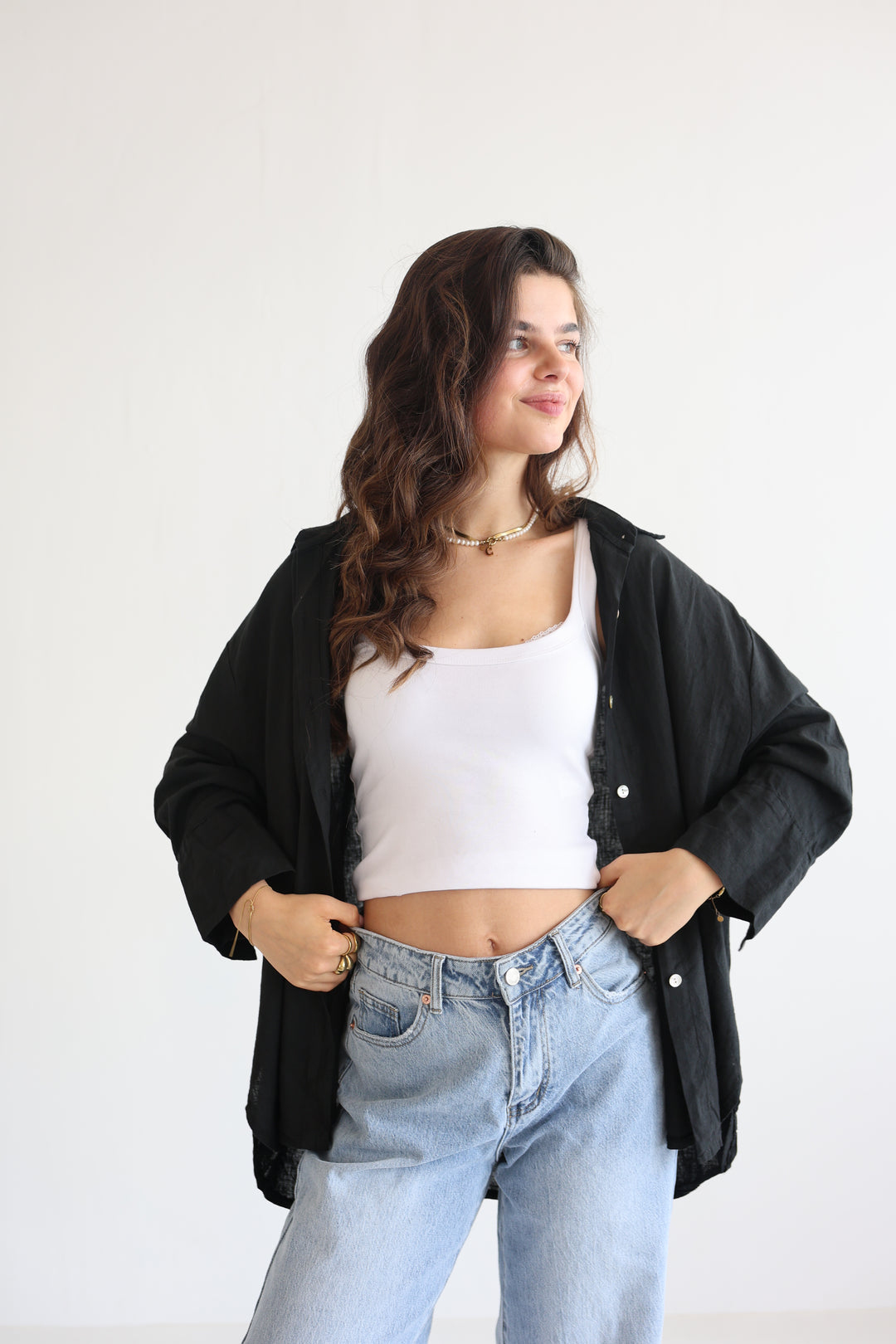 Classic Oversized Cotton Hemd