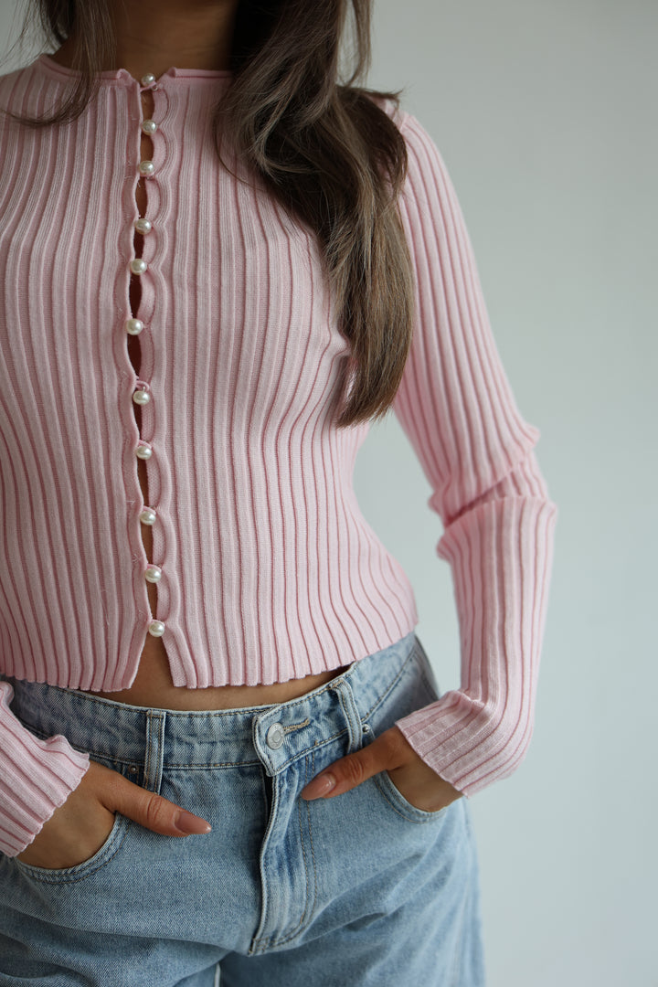 Pearl Line Cardigan