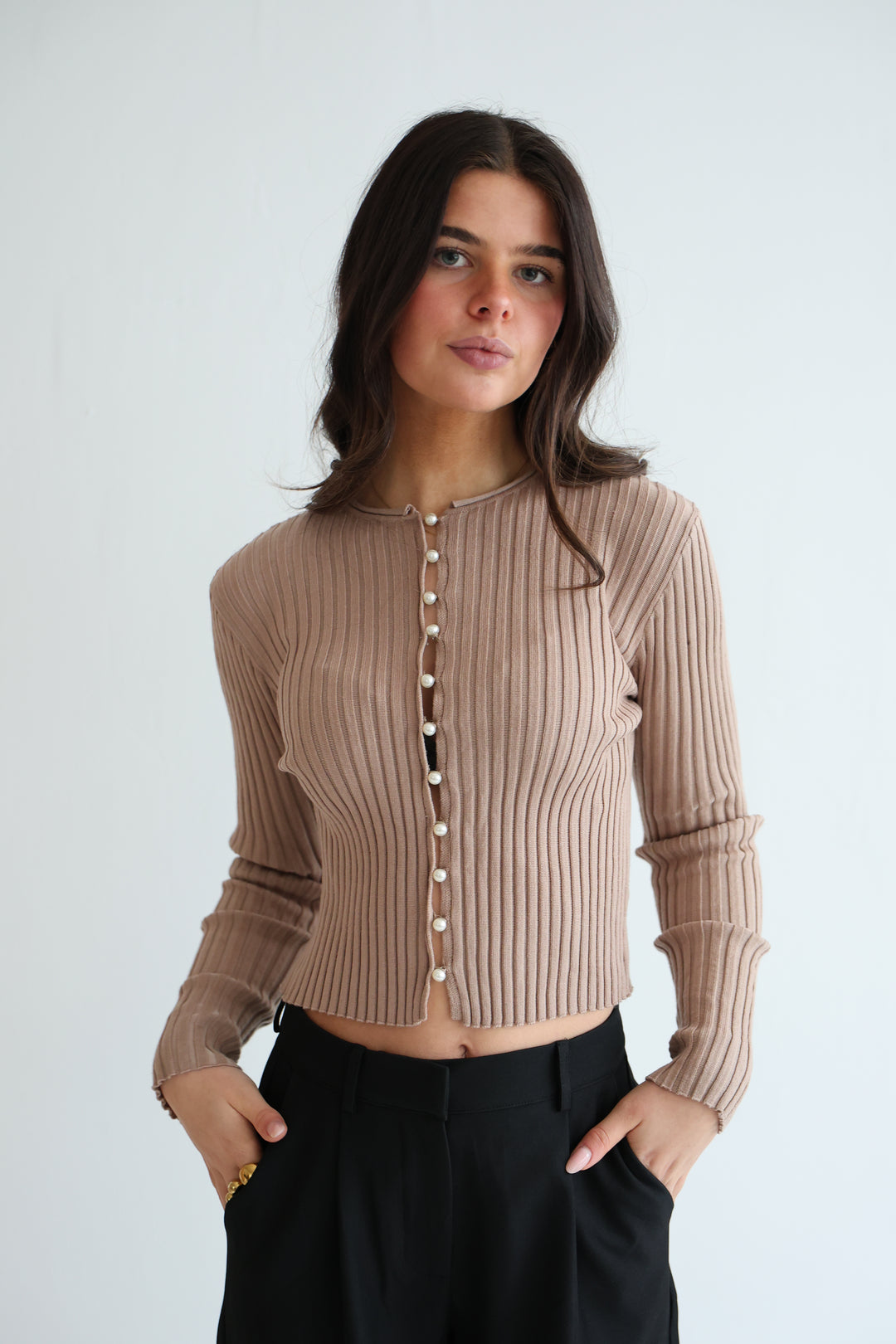 Pearl Line Cardigan