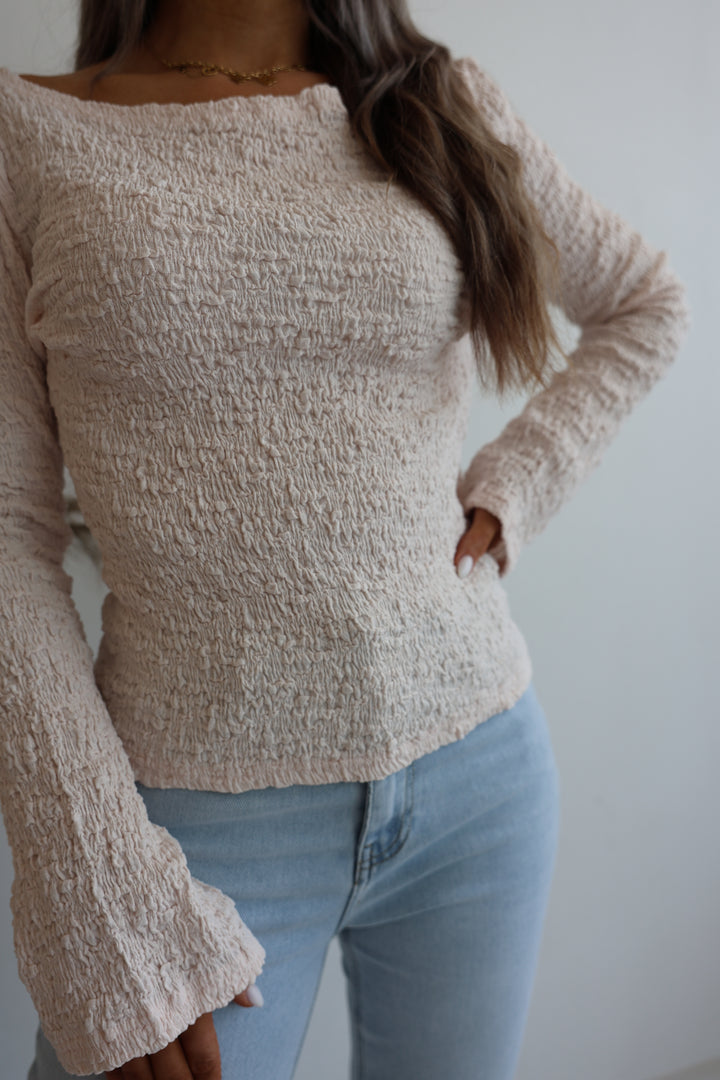 Longsleeve mit Struktur Ina