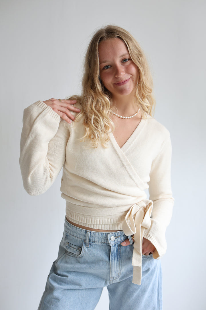 Soft Lounge Wickelcardigan