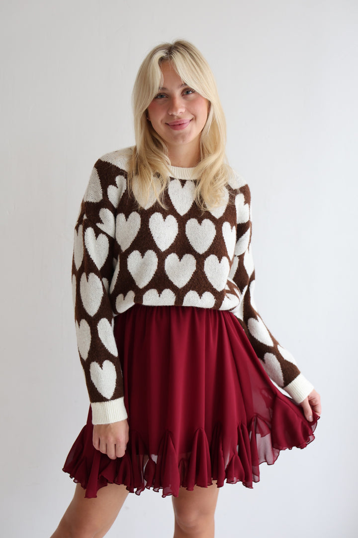 Pullover December Heart