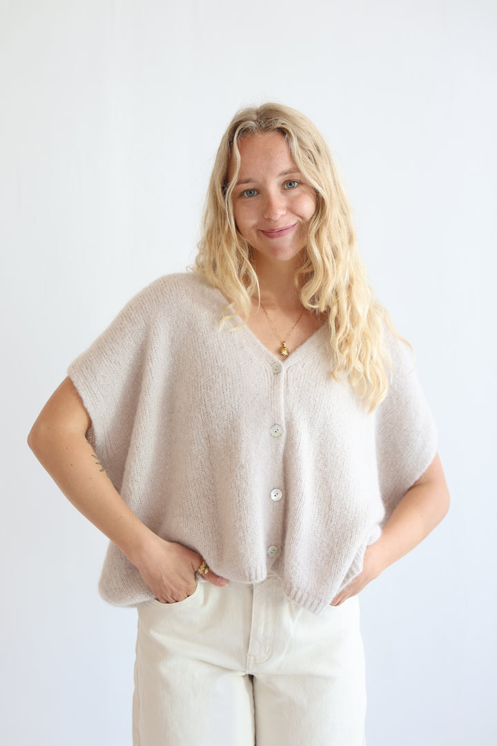 Lockere Pullunder-Weste Gina