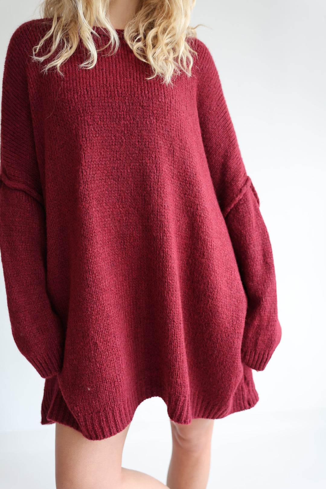 Langer Oversize Pullover Mary