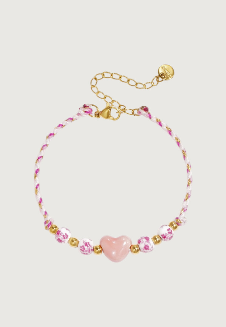 Bead Heart Bracelet