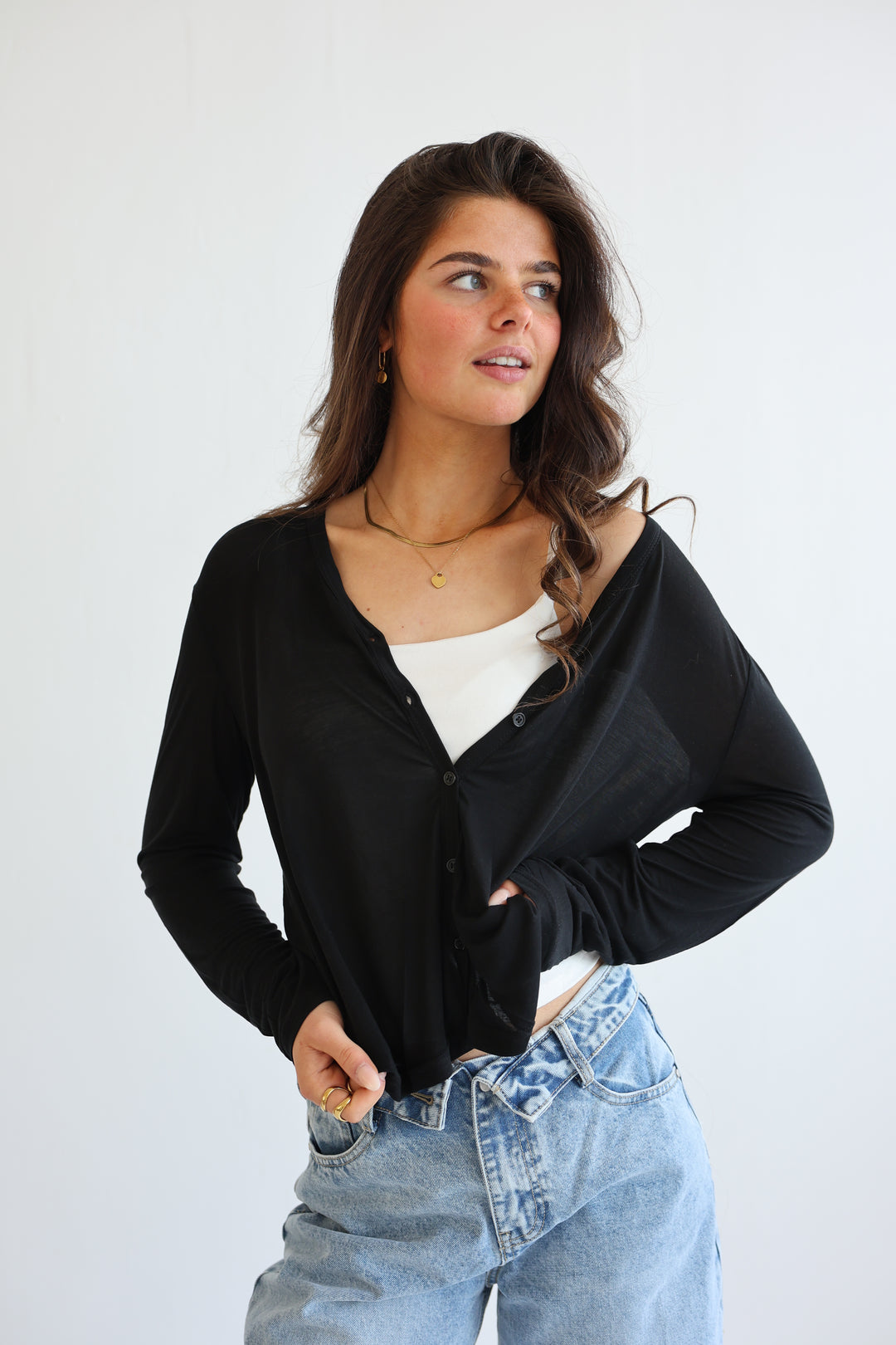 Lightweight Sheer Cardigan
