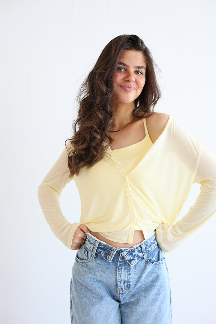 Lightweight Sheer Cardigan