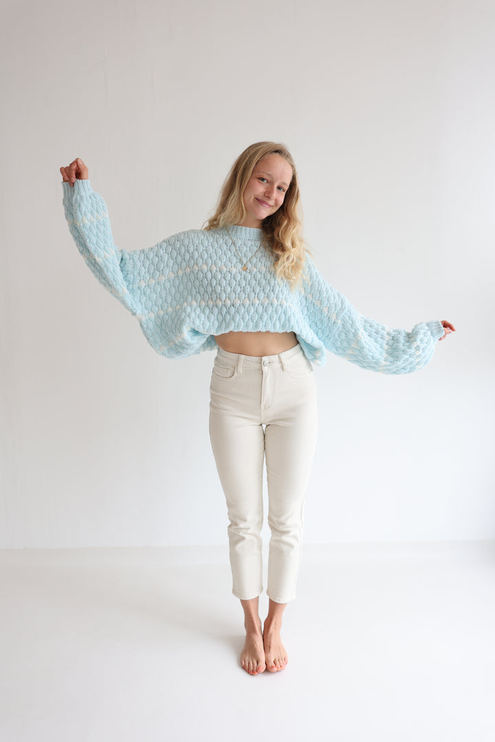 Bubble Knit Pullover