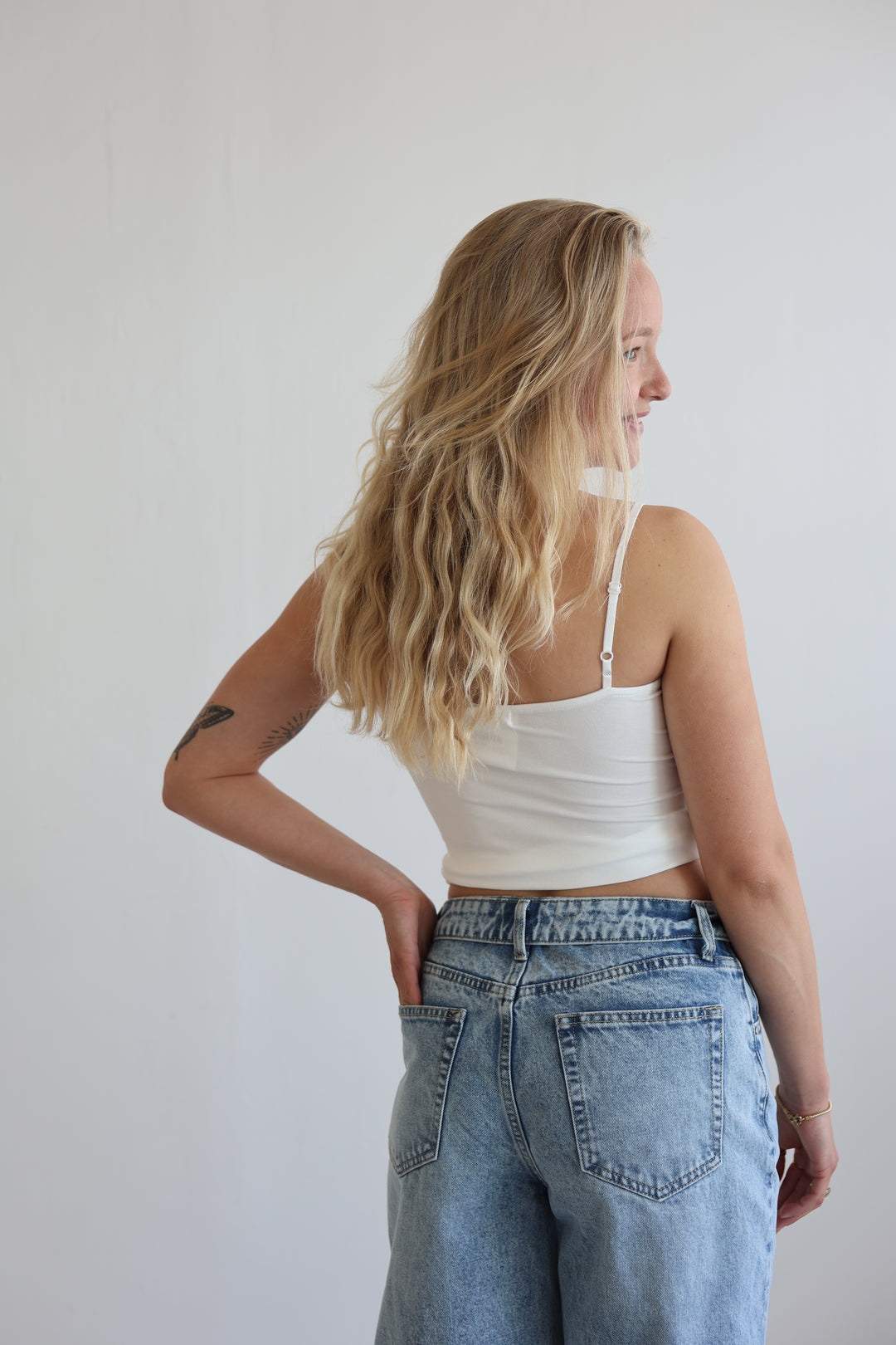Barrel Waistband Jeans