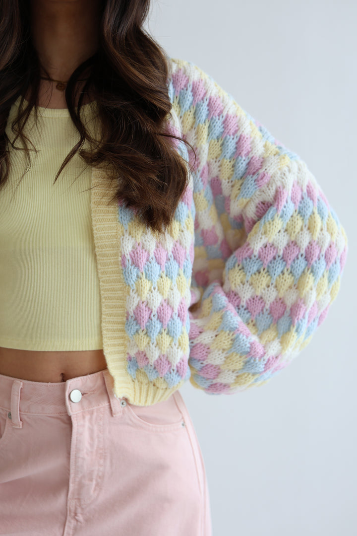 Sugar Pop Knit Cardigan