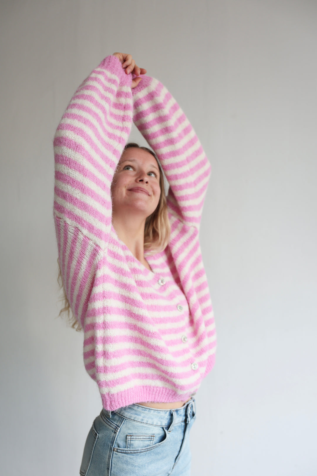 Gestreifter Cardigan Cosima