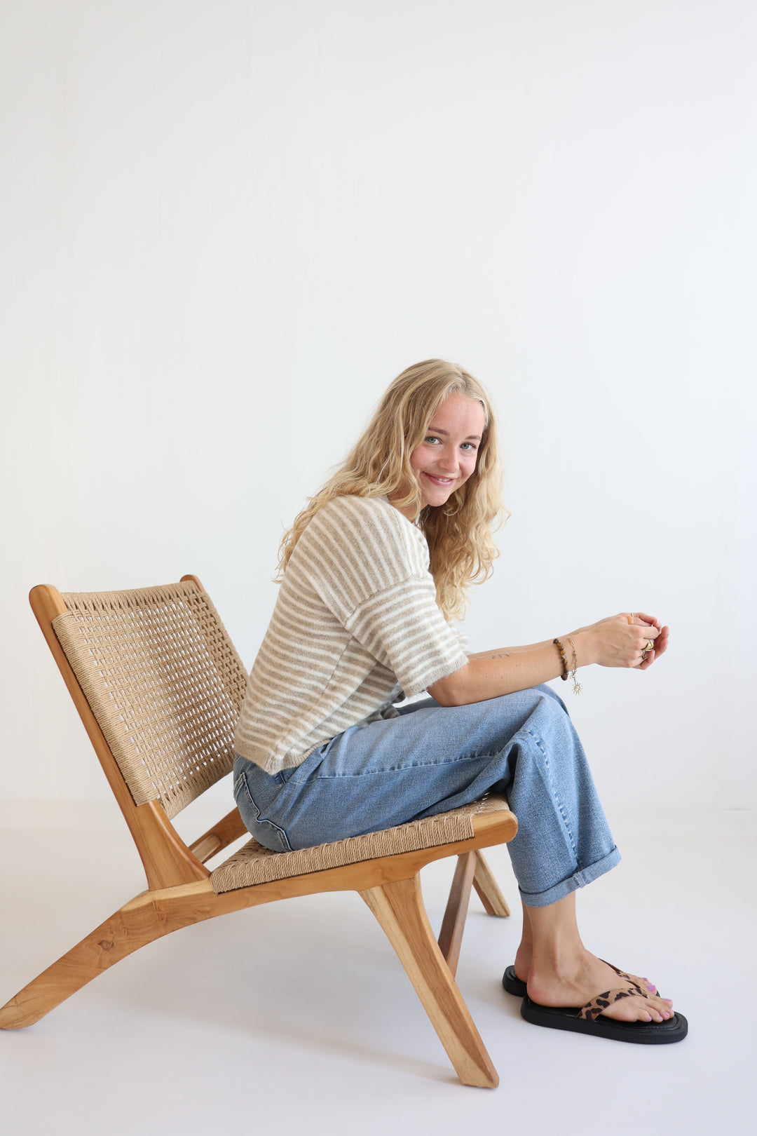 Dreamy Short-Sleeve Knit