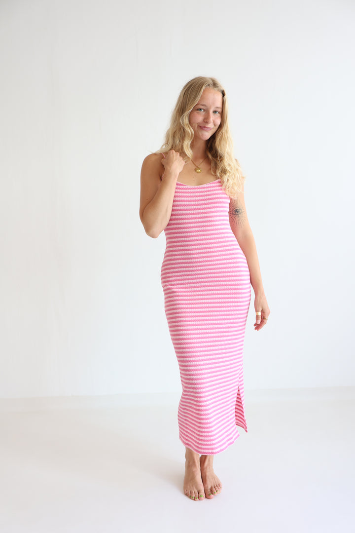Striped Knit Dress