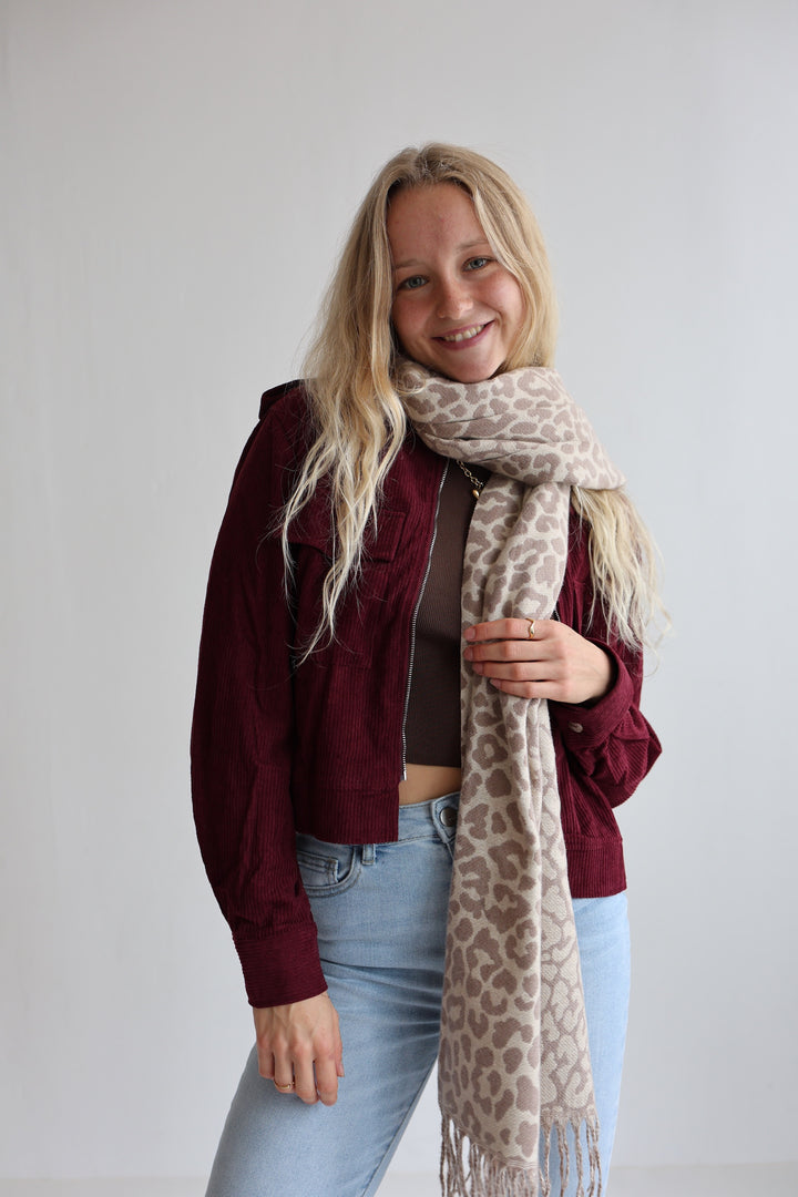 Langer Schal Wild Winter
