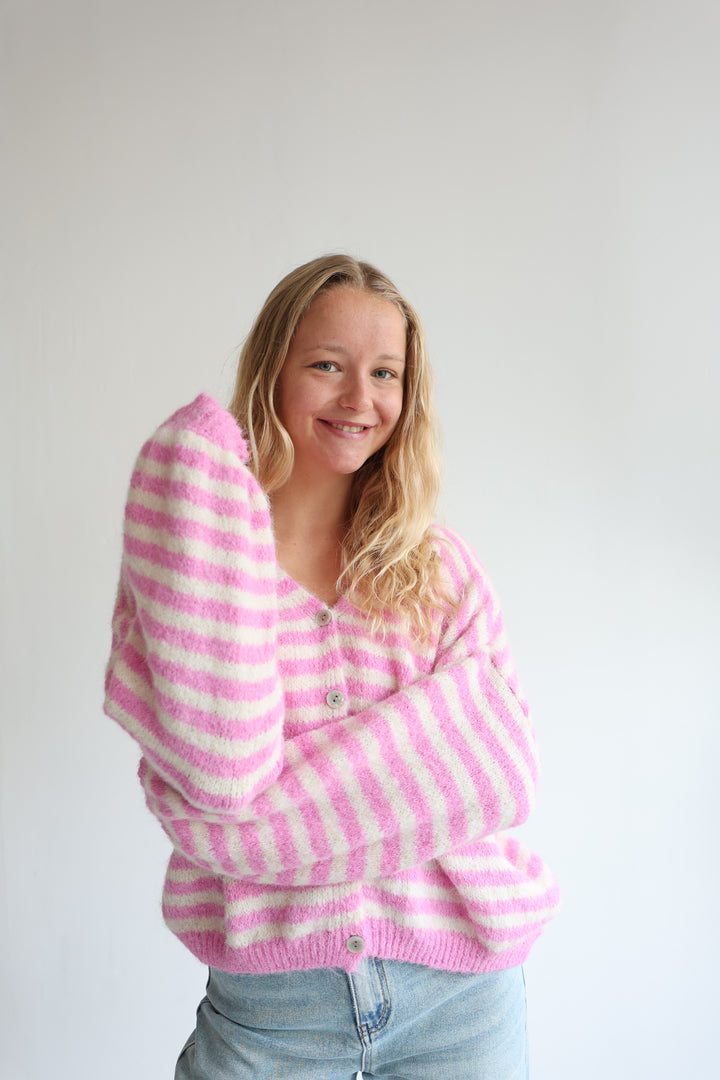 Gestreifter Cardigan Cosima