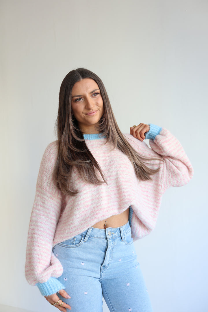 Gestreifter Pullover Moodline Knit