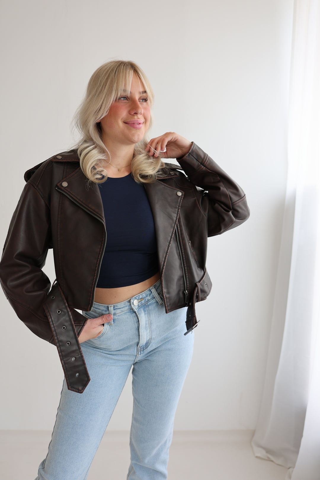Short Lederjacket Famous