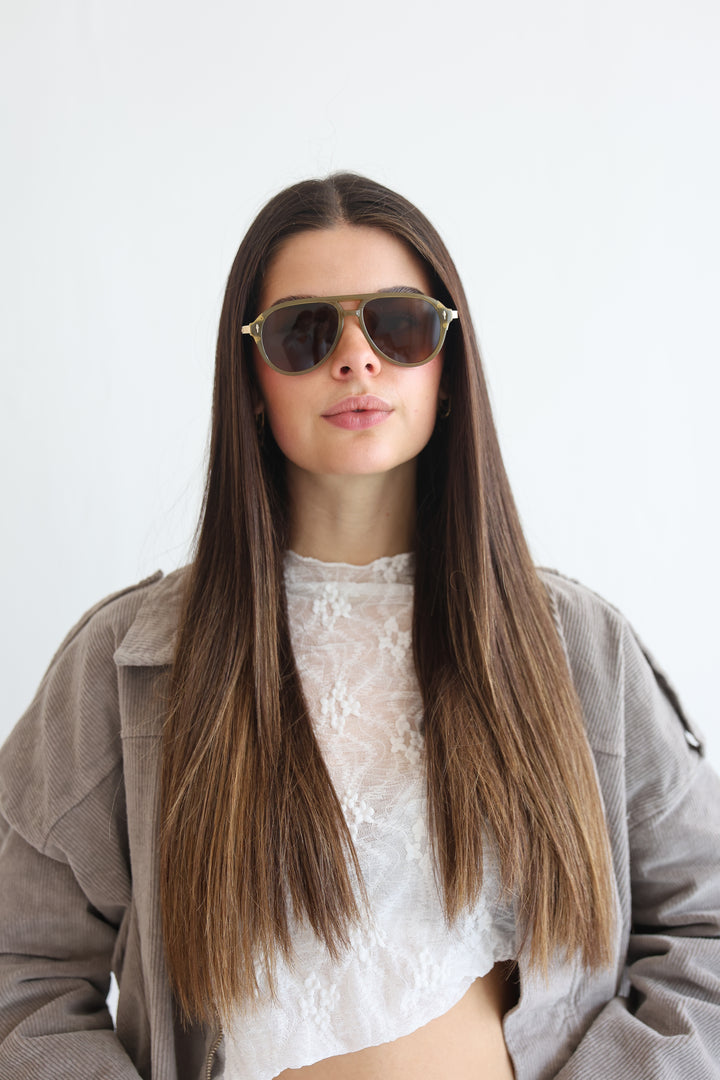 Casual Aviator Sunglasses