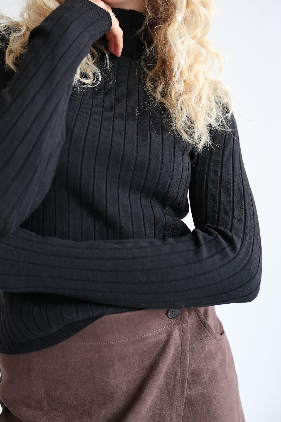 Rollkragenpullover Basicly