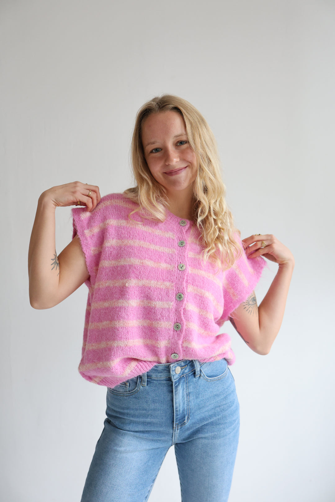 Gestreifte Weste Cosima