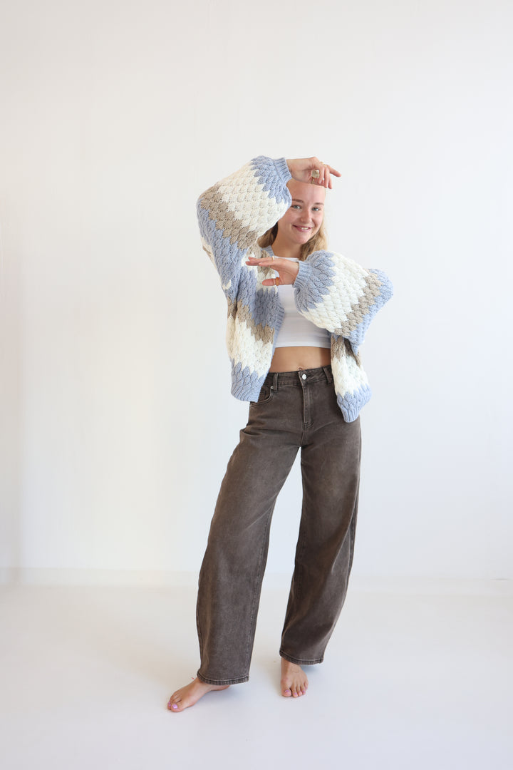 Winter Bloom Cardigan