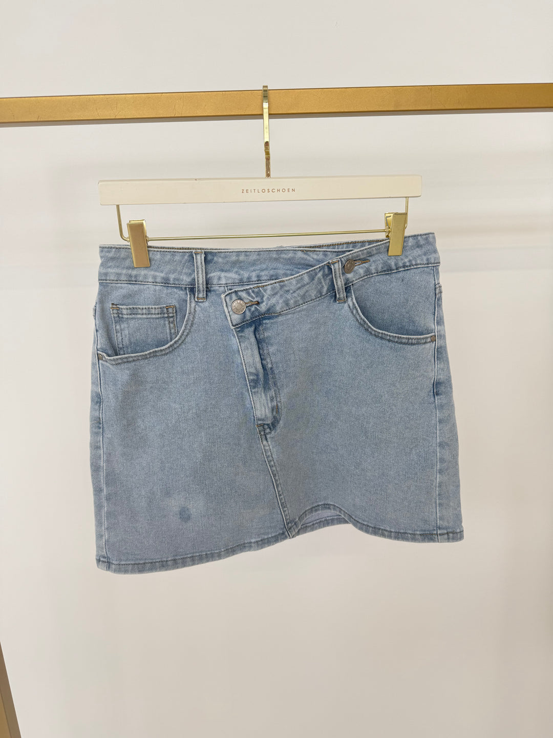 JEANSROCK MIT ASYMMETRISCHEM SAUM GR.L/40 (B-WARE)
