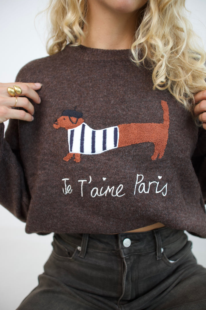 Je T’aime Paris Knit