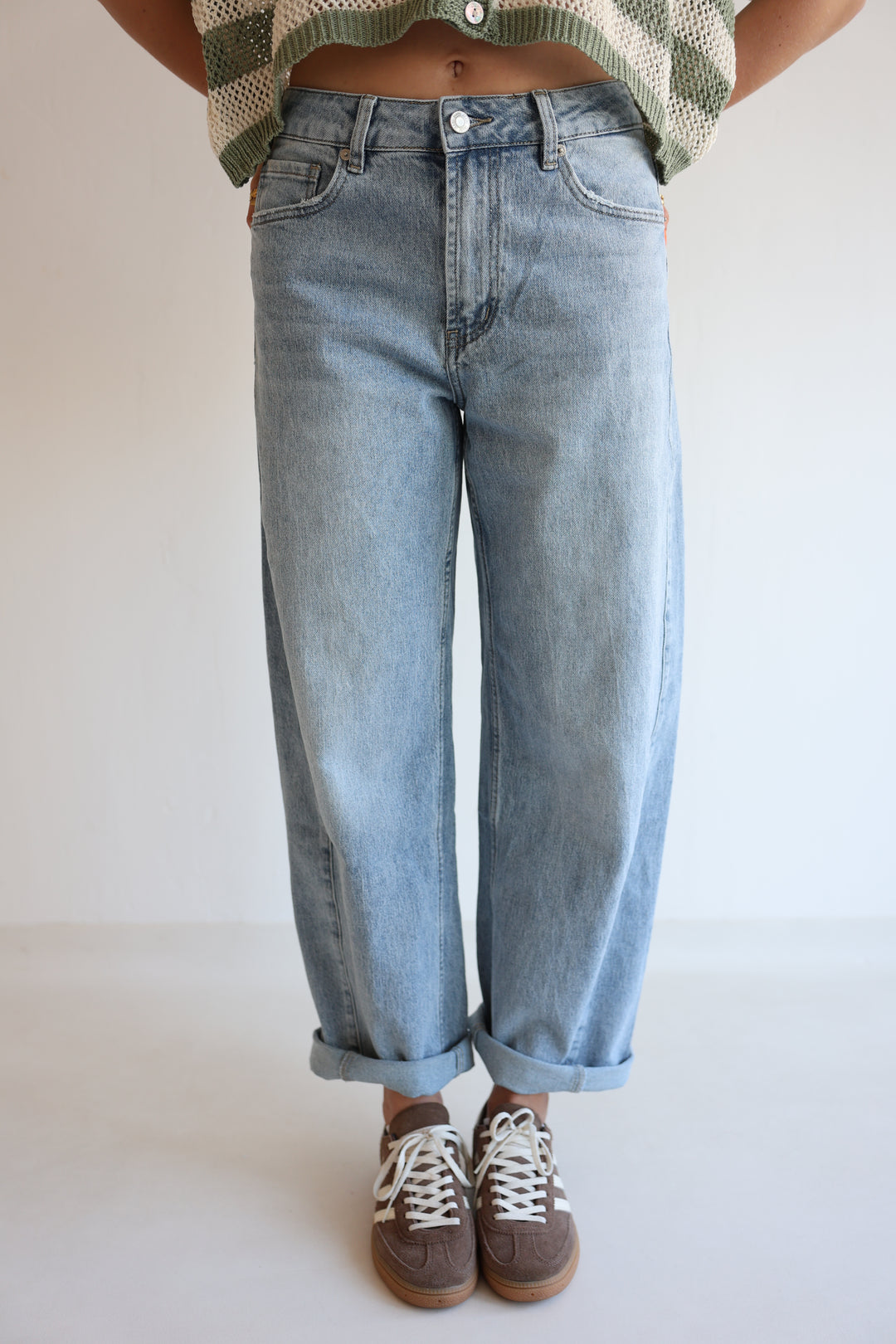 Relaxed Barrel Jeans Kesha