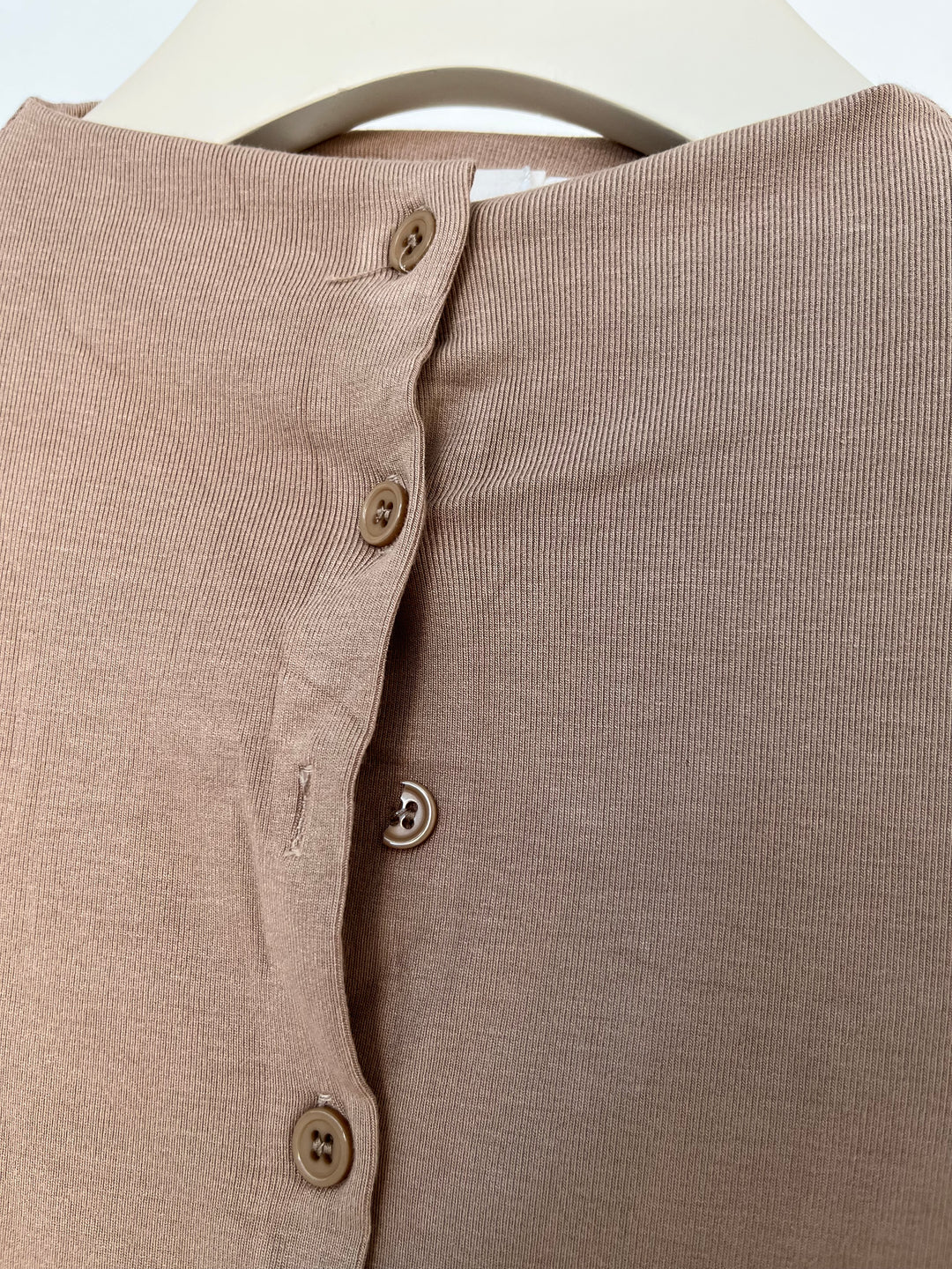 CLOUD BUTTON-UP SHIRT TAUPE GR.S/M (B-WARE)