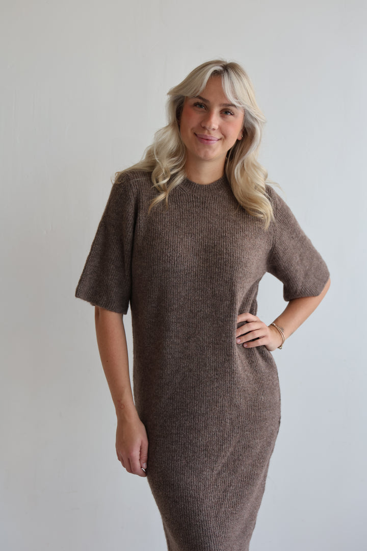 Langes Strickkleid Nuna