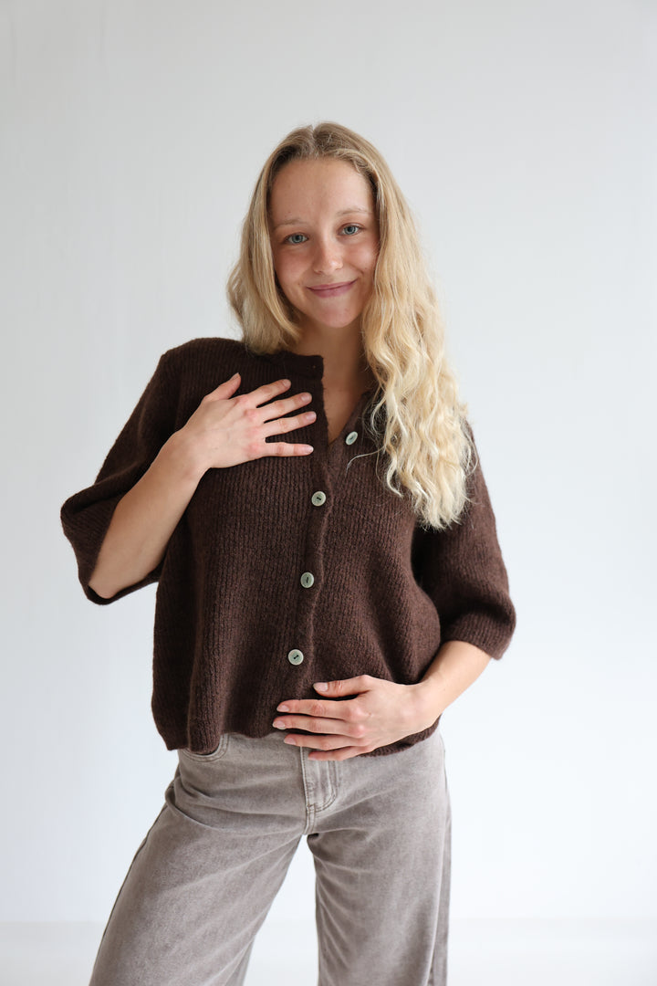Kurzarm Cardigan Jolina