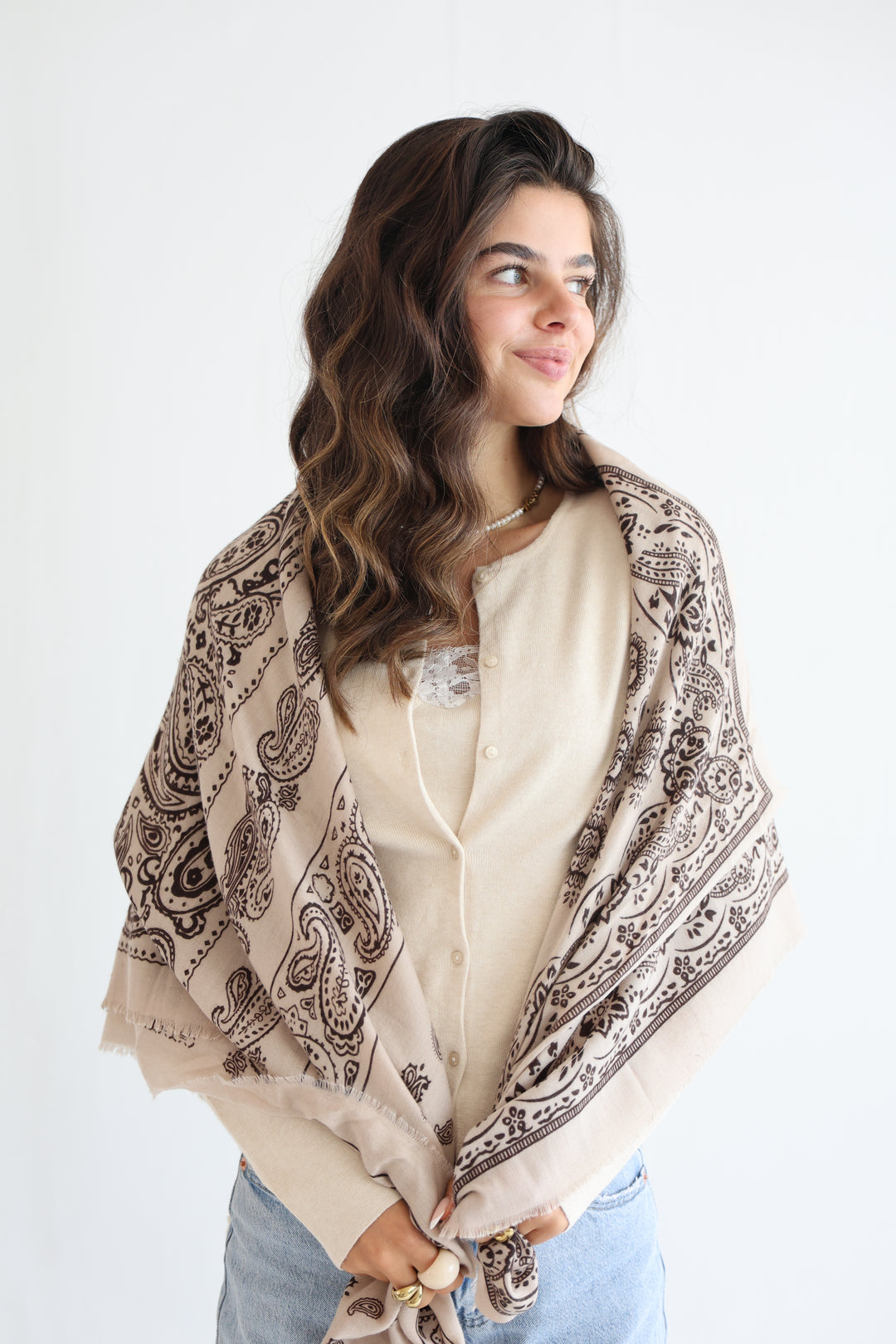 Bohemian Bloom Scarf