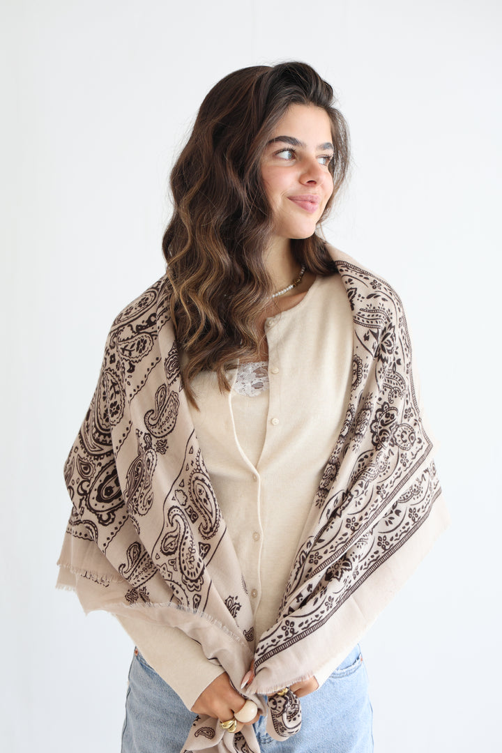 Bohemian Bloom Scarf