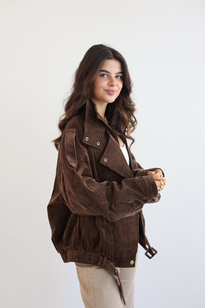Windswept Cord Jacket