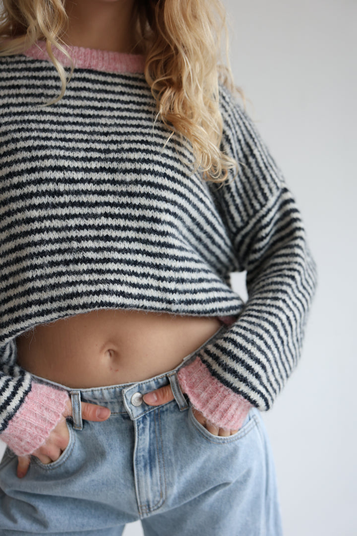 Gestreifter Pullover Moodline Knit