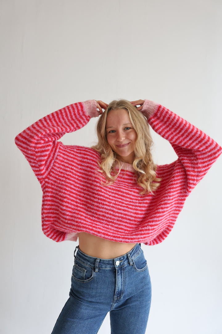 Gestreifter Pullover Moodline Knit