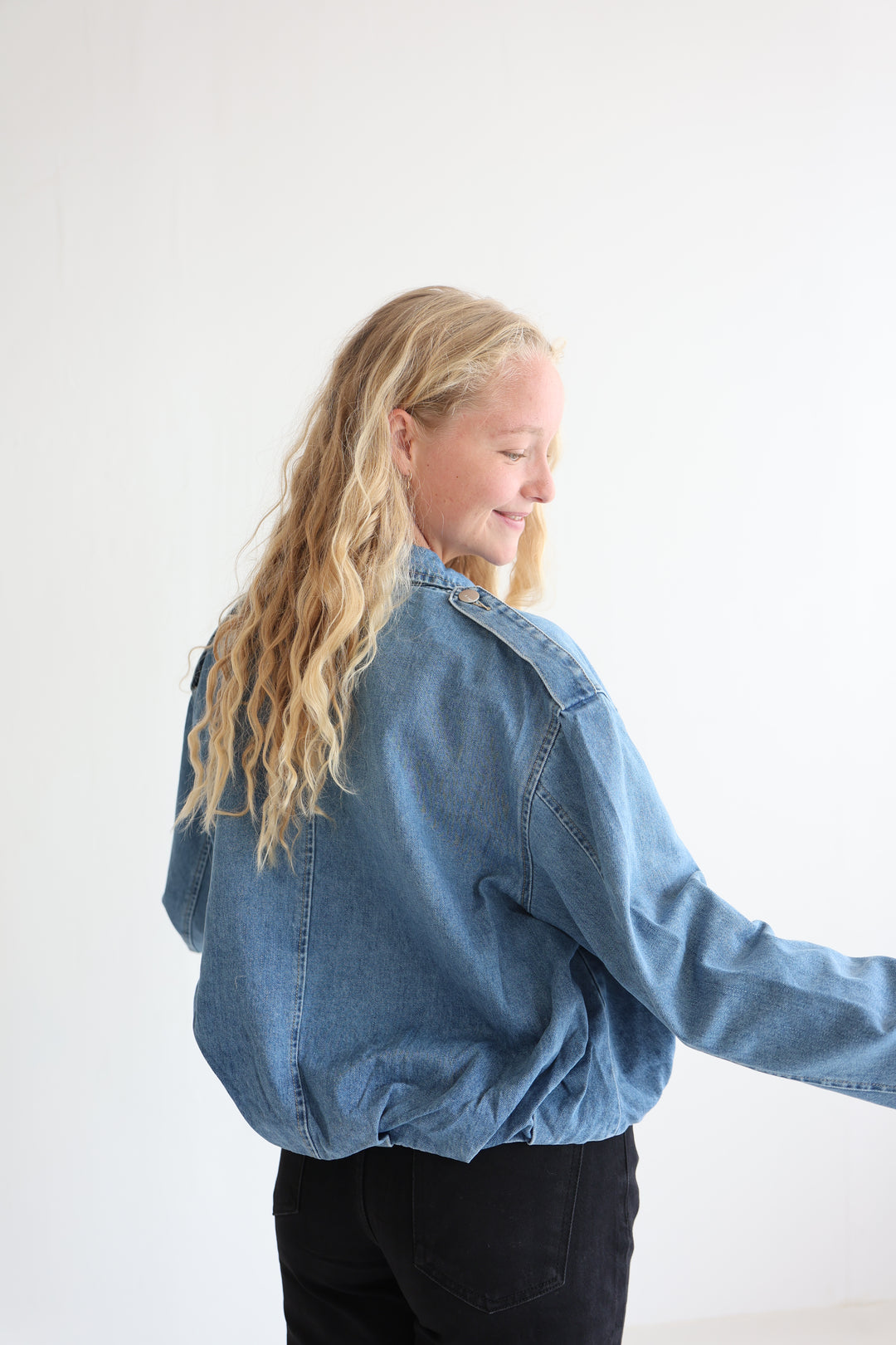 Nova Zip Denim Jacket