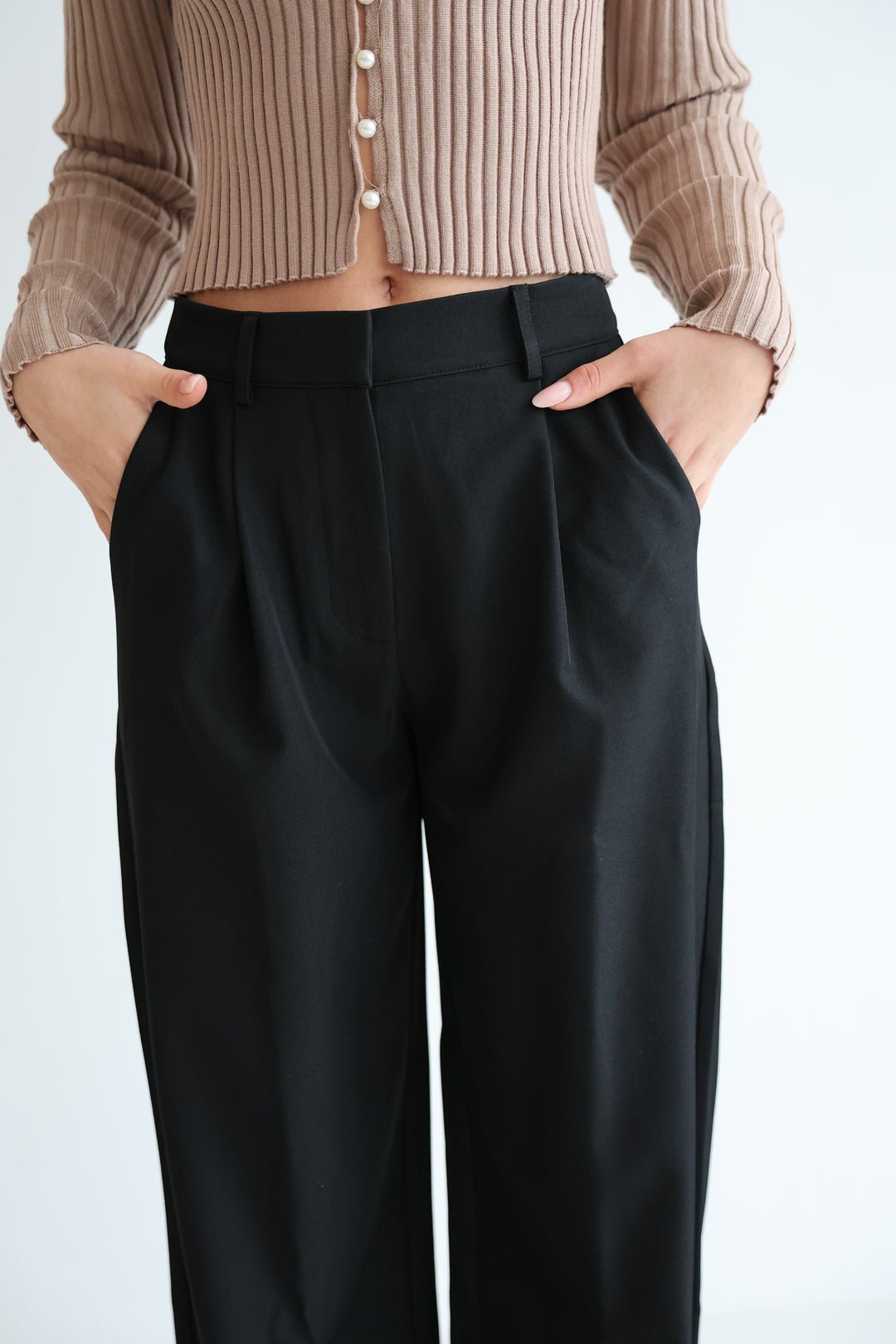 Bundfaltenhose Casual Look