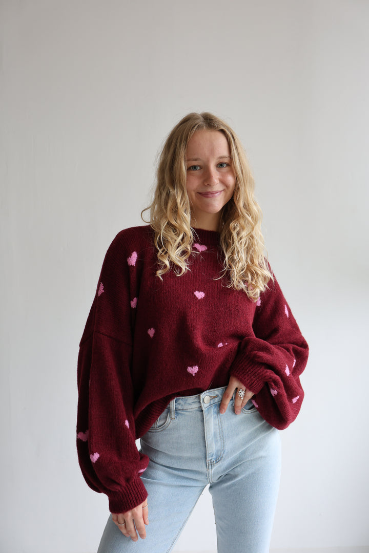 Pullover Cozy Heart