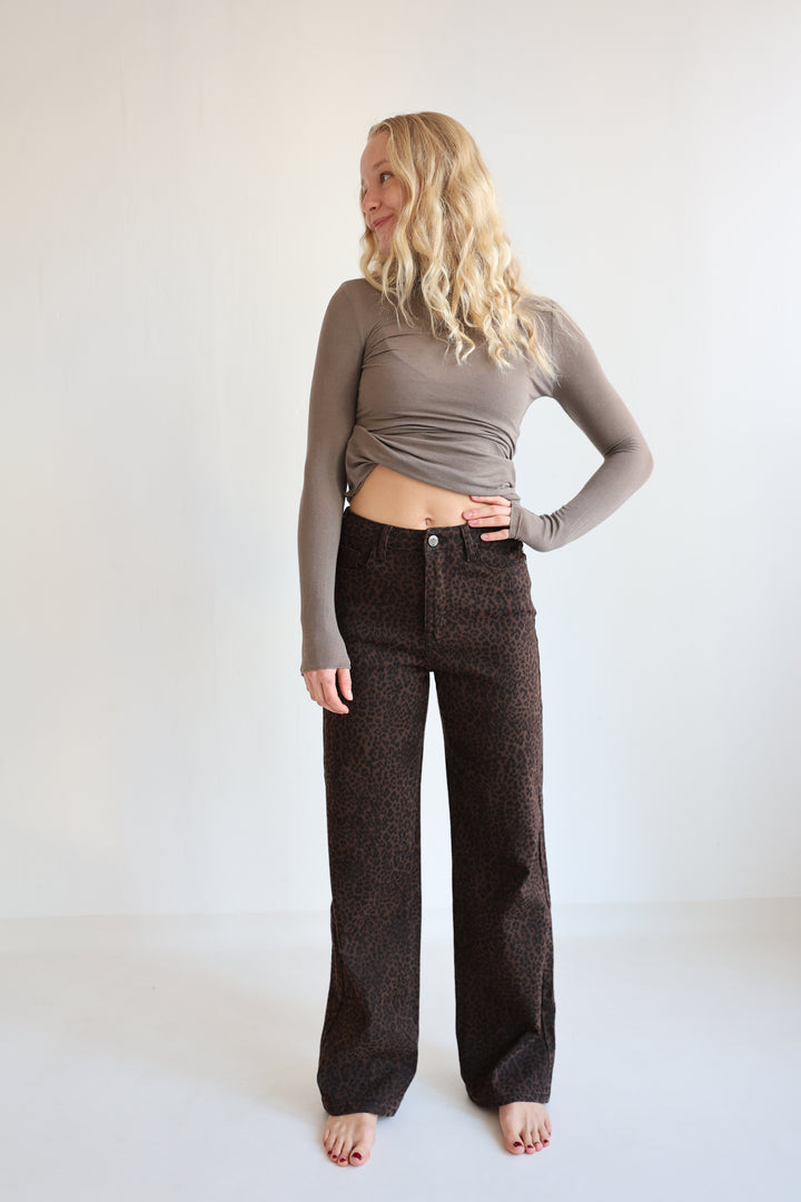 Cashmere Longsleeve mit Kragen Liliana (einfarbig)