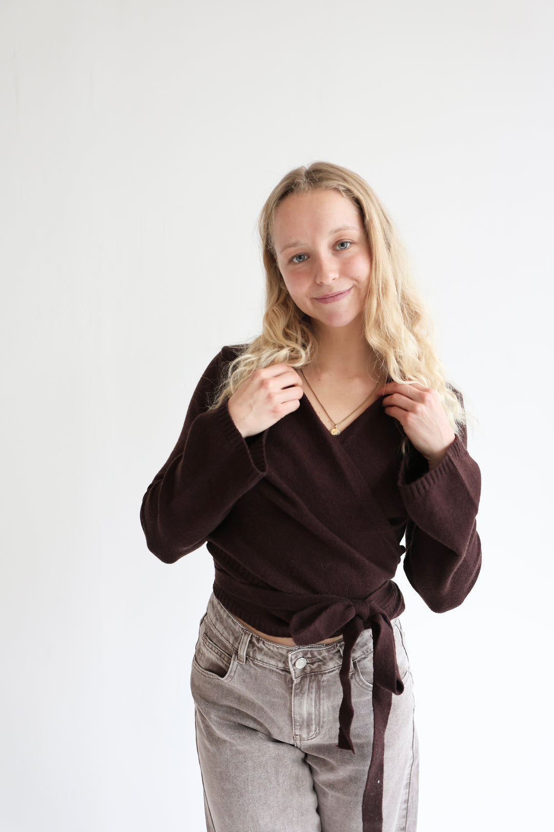 Soft Lounge Wickelcardigan