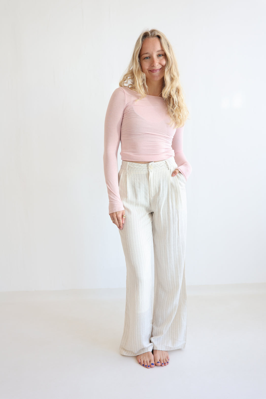Pinstripe Pants