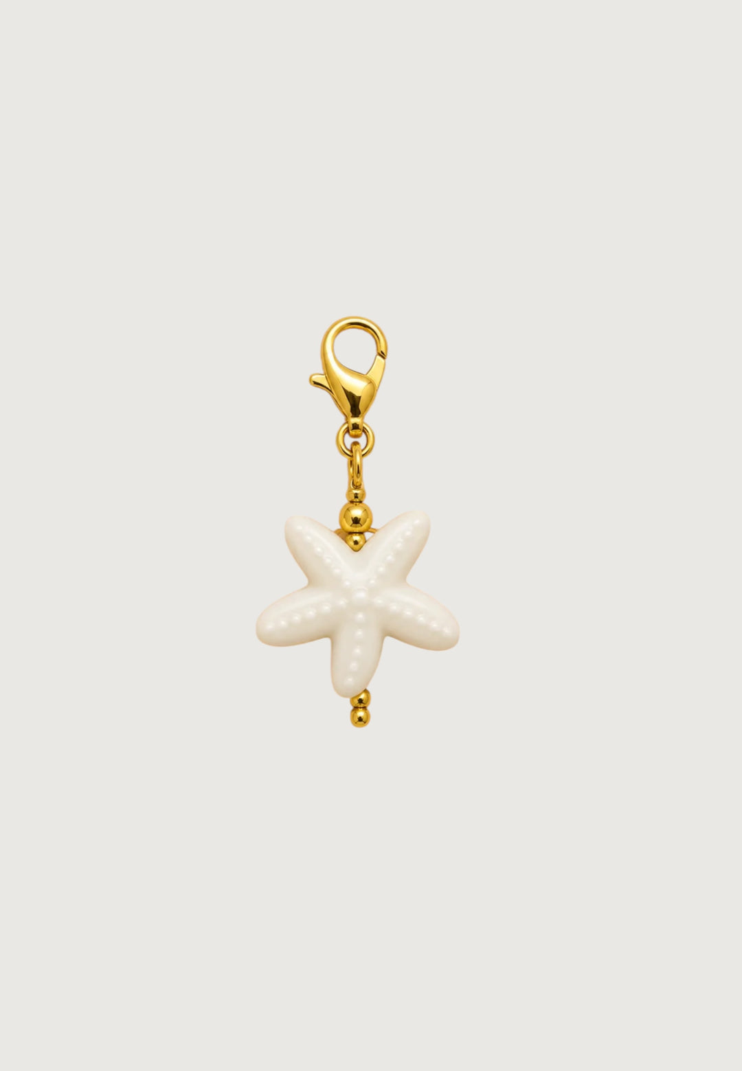Ivory Sea Star Charm