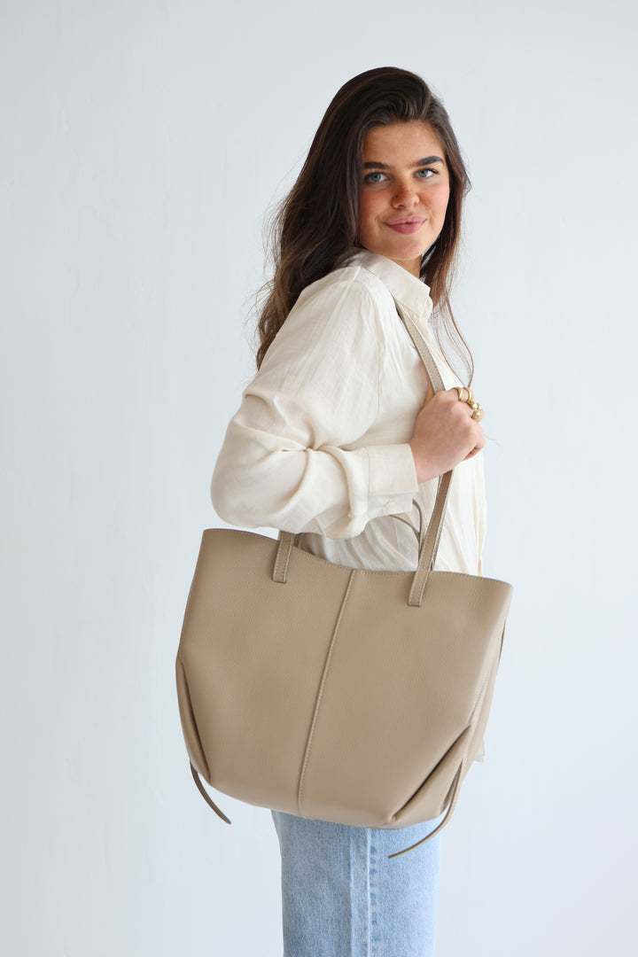 Timeless Leather Tote Bag