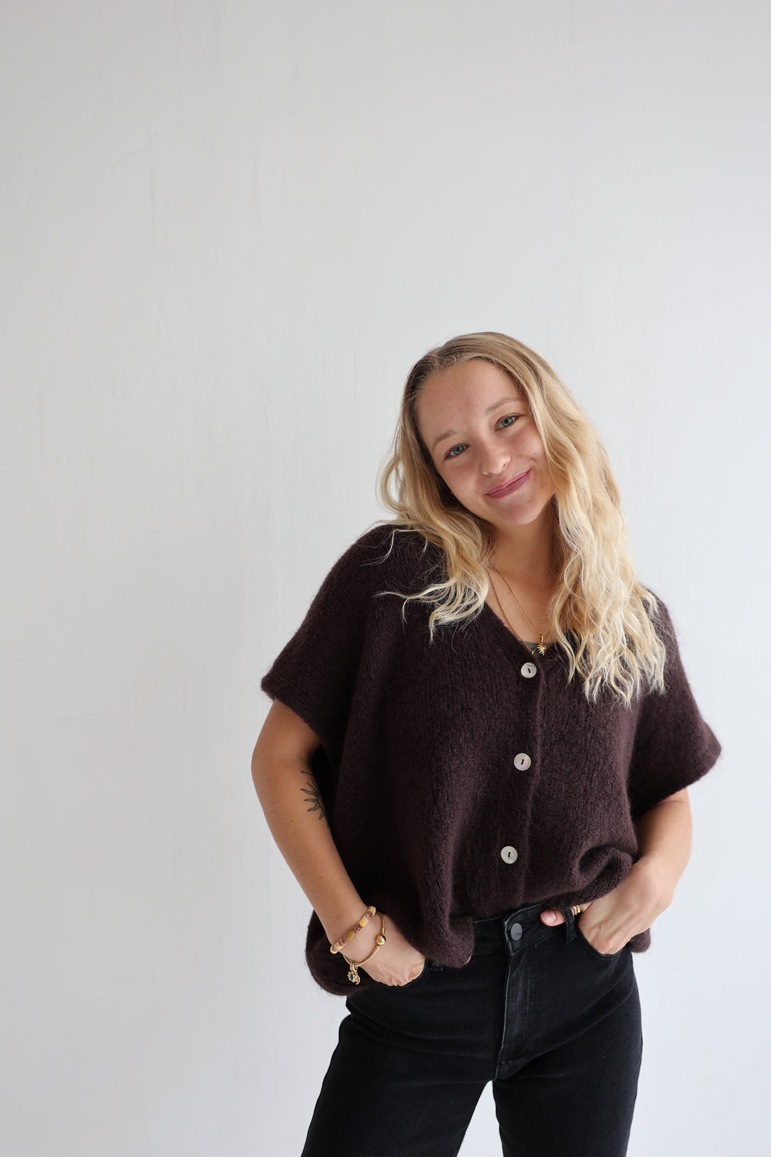 Lockere Pullunder-Weste Gina