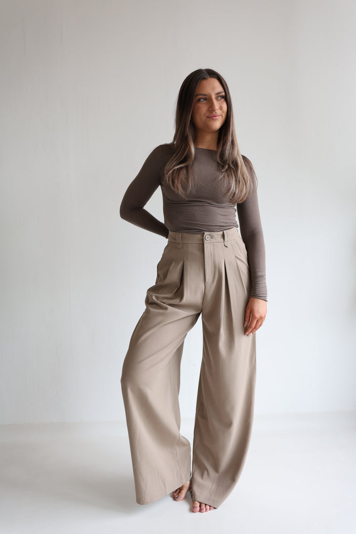 Bundfaltenhose Serena