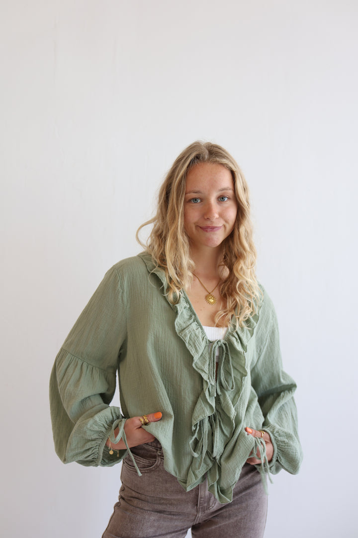 Rüschenbluse Leyla